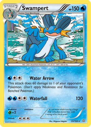 Swampert 035/160 - XY Primal Clash