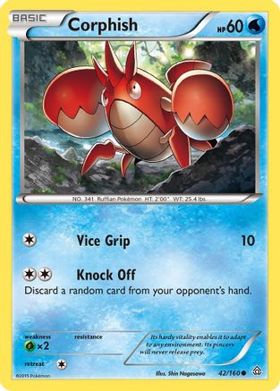 Corphish 042/160 - XY Primal Clash
