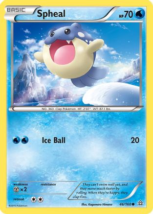 Spheal 046/160 - XY Primal Clash