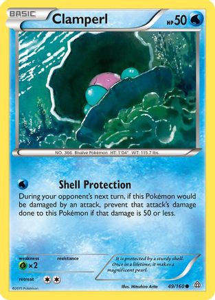 Clamperl 049/160 - XY Primal Clash