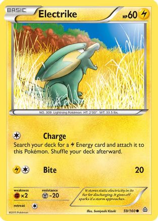 Electrike 059/160 - XY Primal Clash Reverse Holofoil
