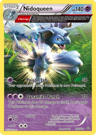 Nidoqueen (Omega) 069/160 - XY Primal Clash