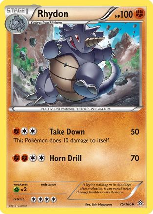 Rhydon 075/160 - XY Primal Clash
