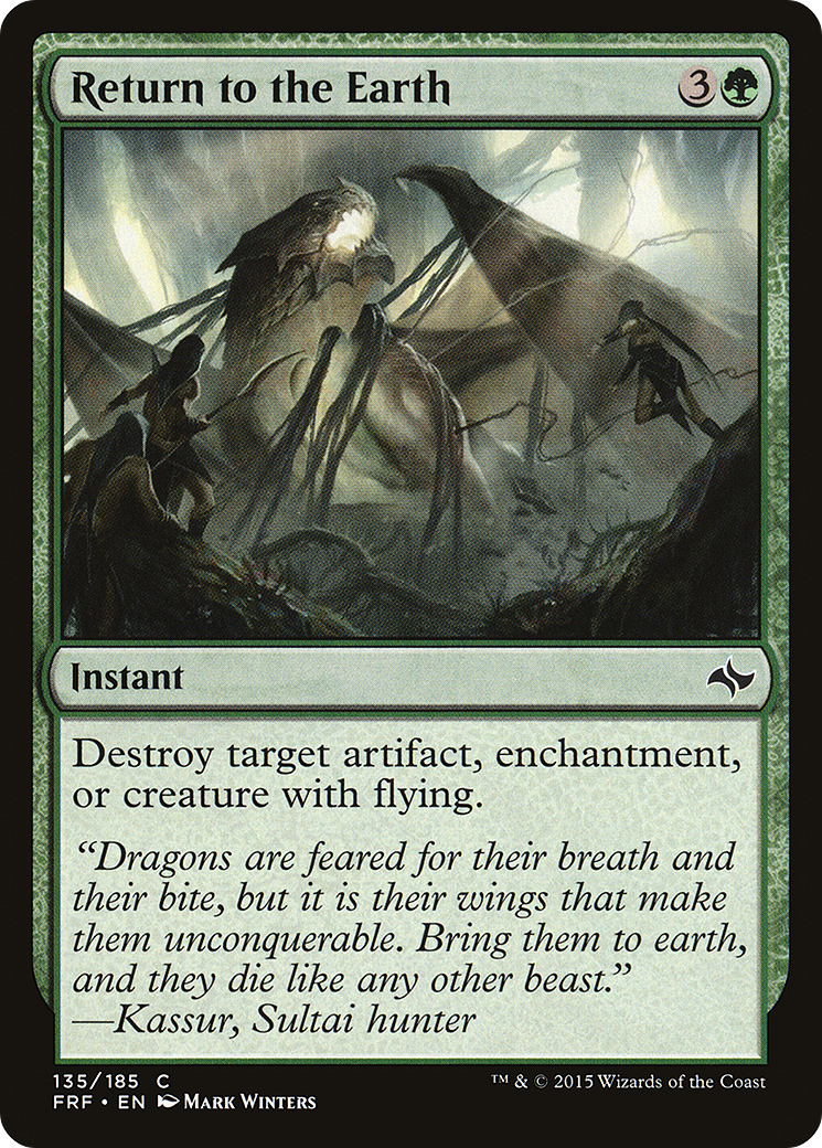 Return to the Earth (FRF-135) - Fate Reforged