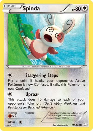 Spinda 115/160 - XY Primal Clash