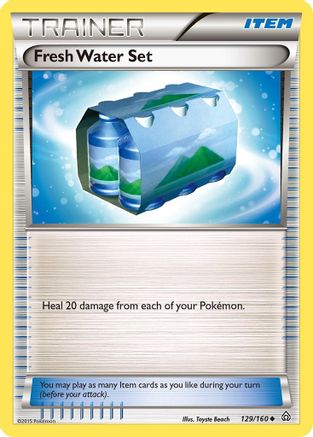 Fresh Water Set 129/160 - XY Primal Clash