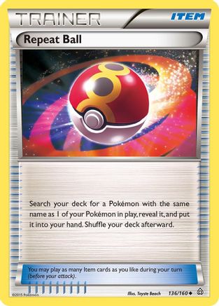 Repeat Ball 136/160 - XY Primal Clash