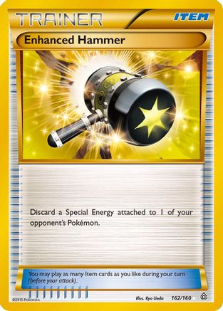 Enhanced Hammer (Secret Rare) 162/160 - XY Primal Clash Holofoil