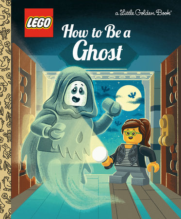 Lego How To Be A Ghost (07/02/2024) Little Golden Books - Golden Apple Comics