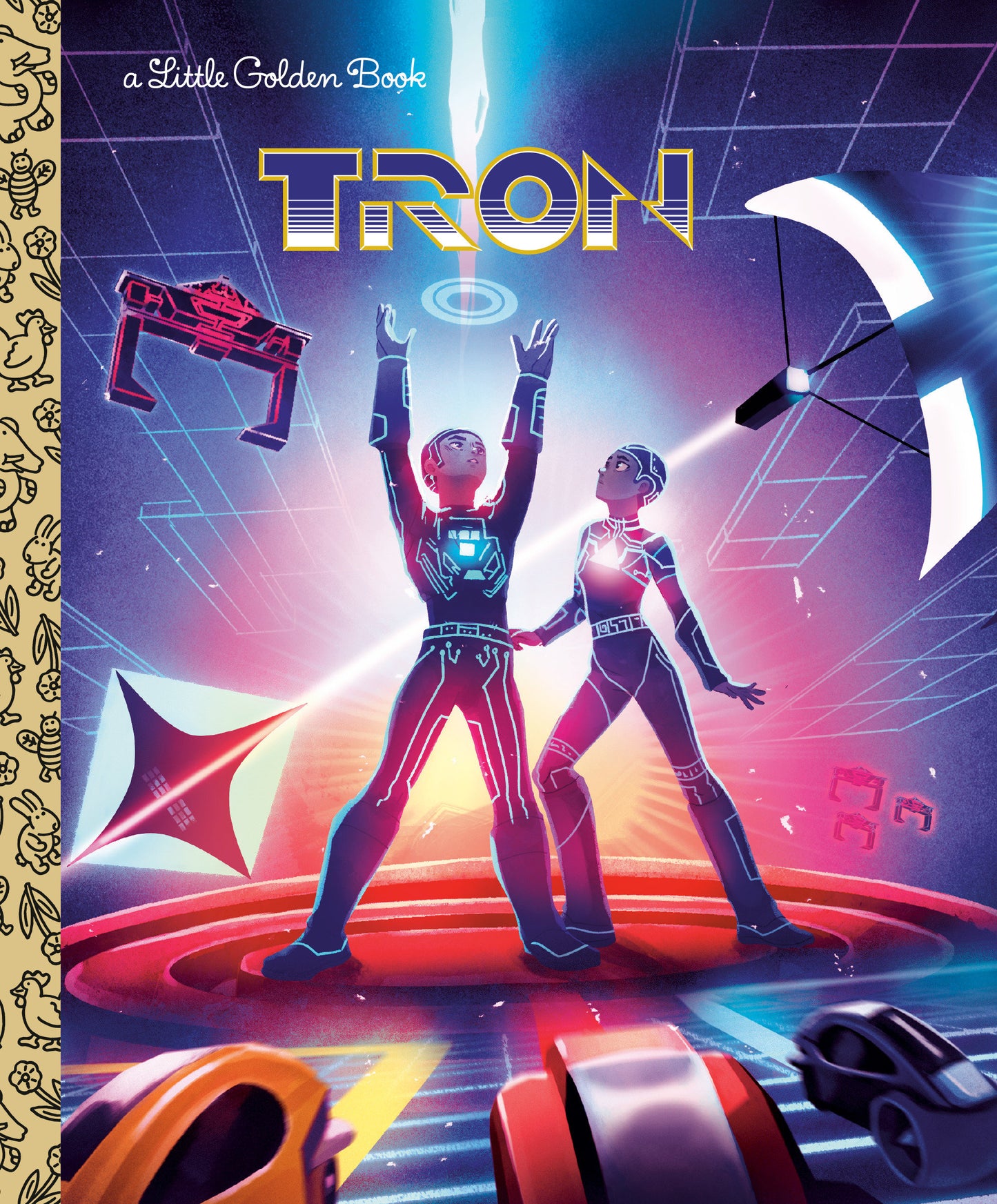 Disney Tron Little Golden Book Hc (09/02/2025) Random House Children'S Books