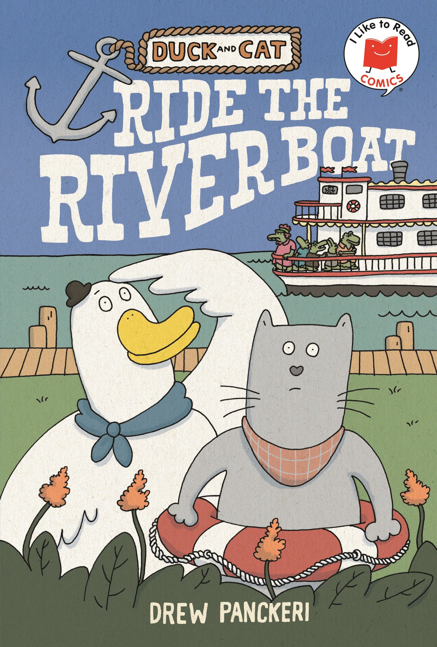 Duck And Cat Ride The Riverboat Hc (06/24/2025) Candlewick