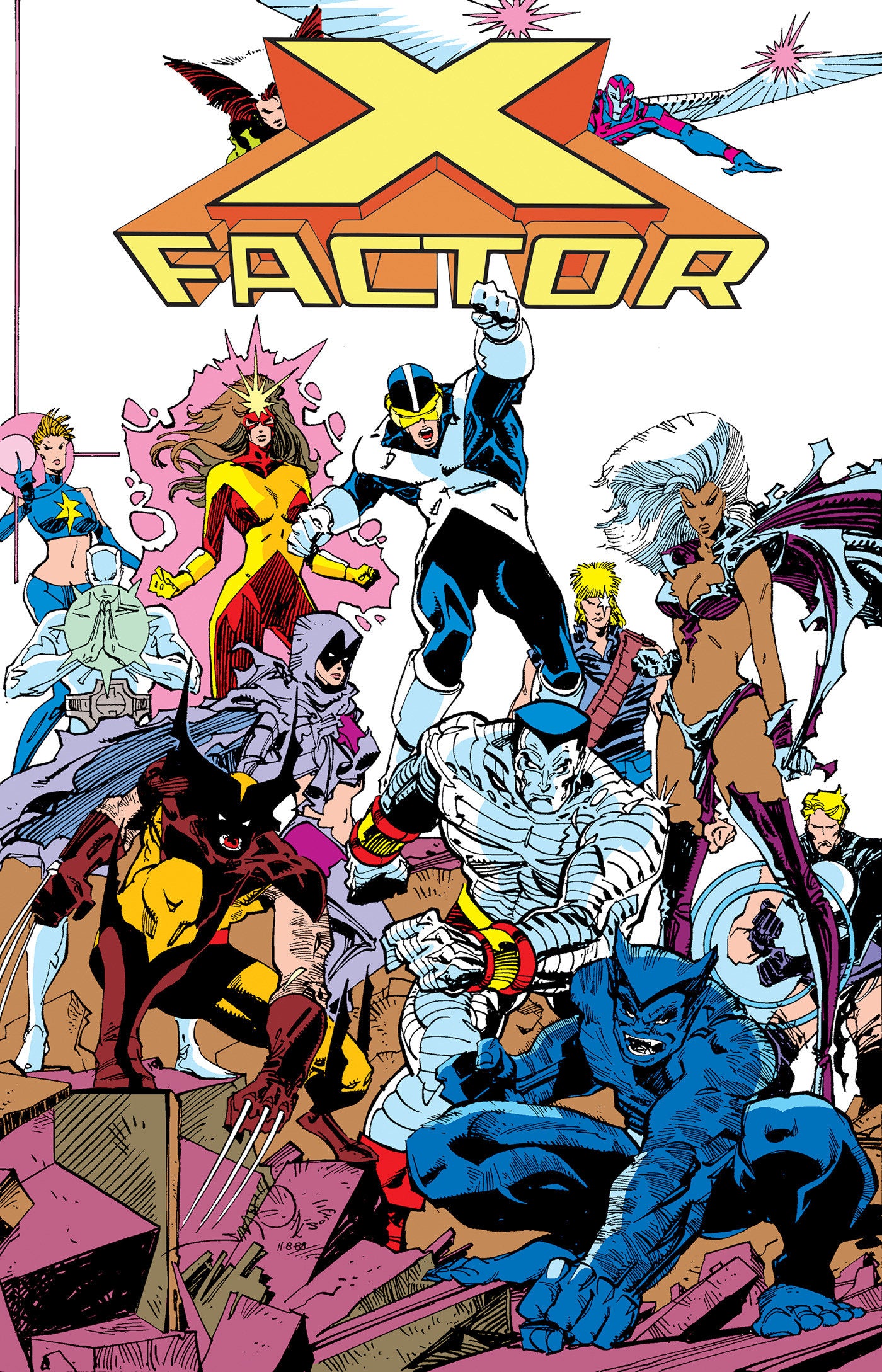 X-Factor The Original X-Men Omnibus Vol 2 Walter Simonson Inferno Cover Hc (01/27/2026) Marvel