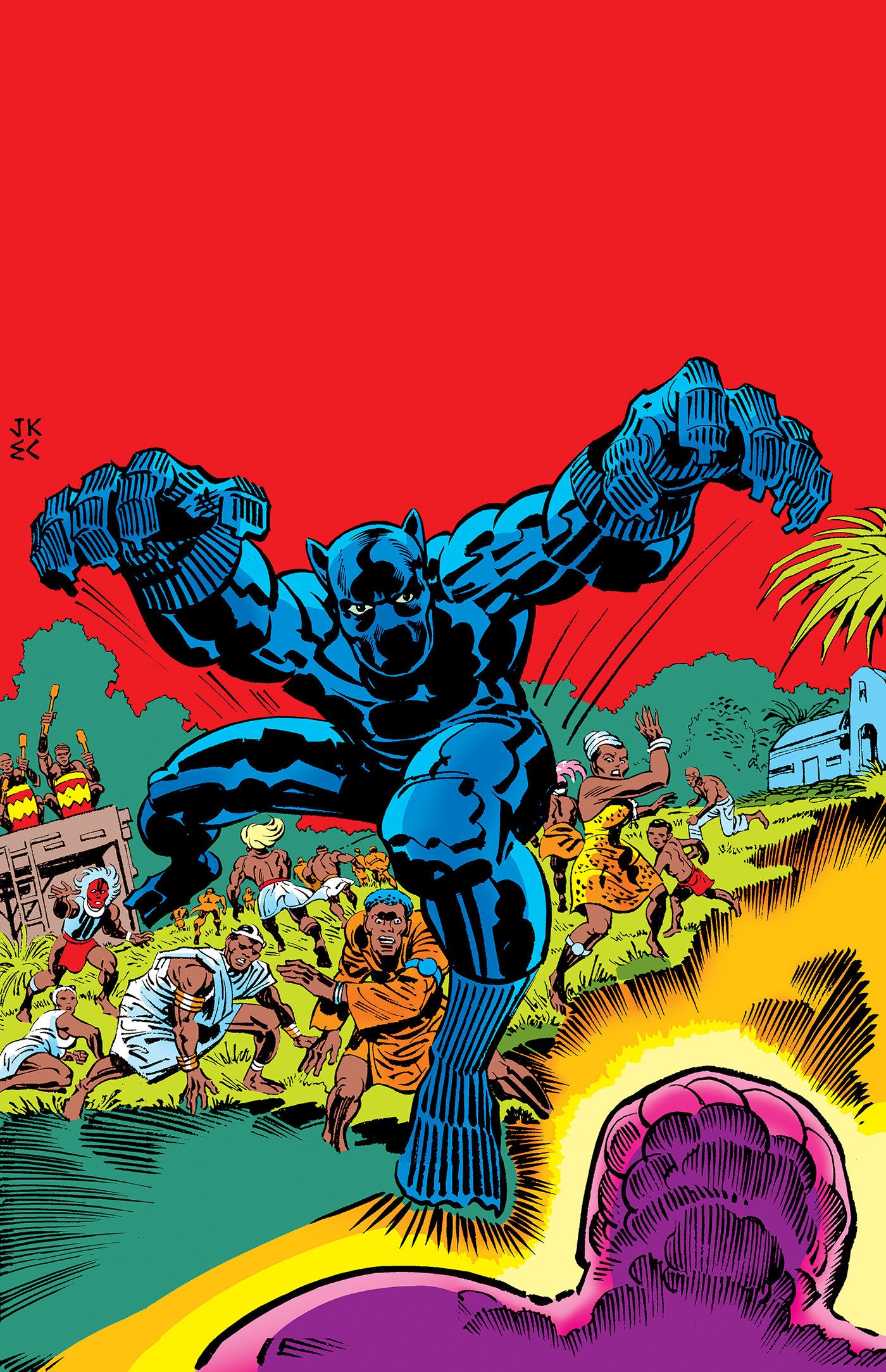 komaribbon様 Black Panther Revenge Of The Black Panther Omnibus Jack Kirby Cover [D