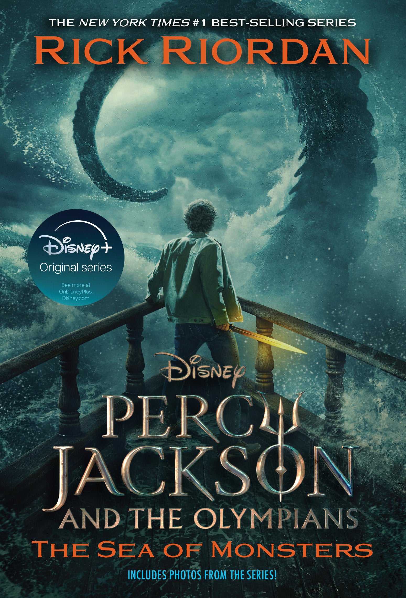 percy jackson and the sea of the monsters Percy Jackson and the Olympians Book Two Sea of Monsters Disney+ Tie in Edition