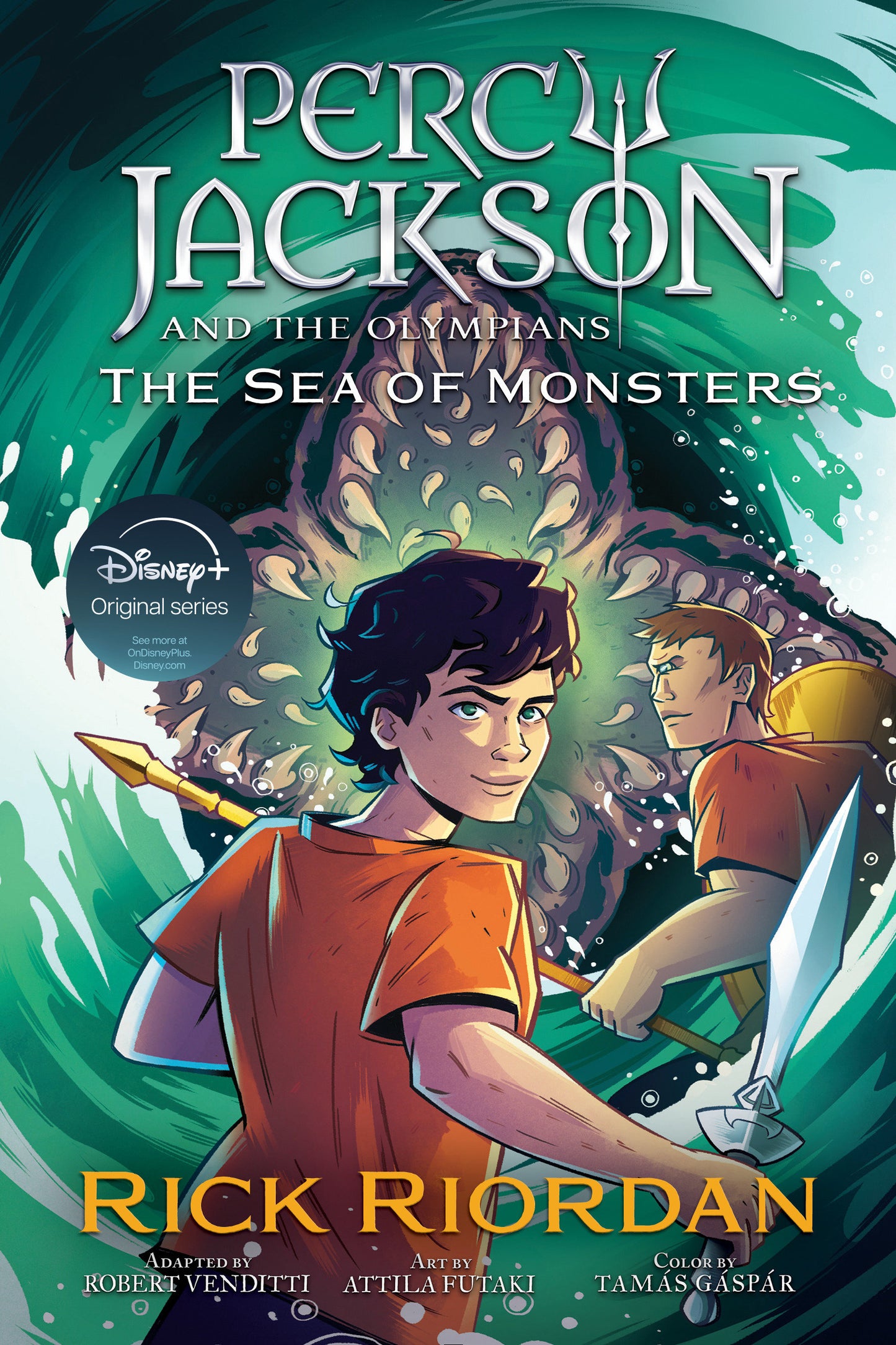 Percy Jackson And The Olympians The Sea Of Monsters The Graphic Novel (Paperback) Tp (11/11/2025) Disney Publishing Group - Golden Apple Comics
