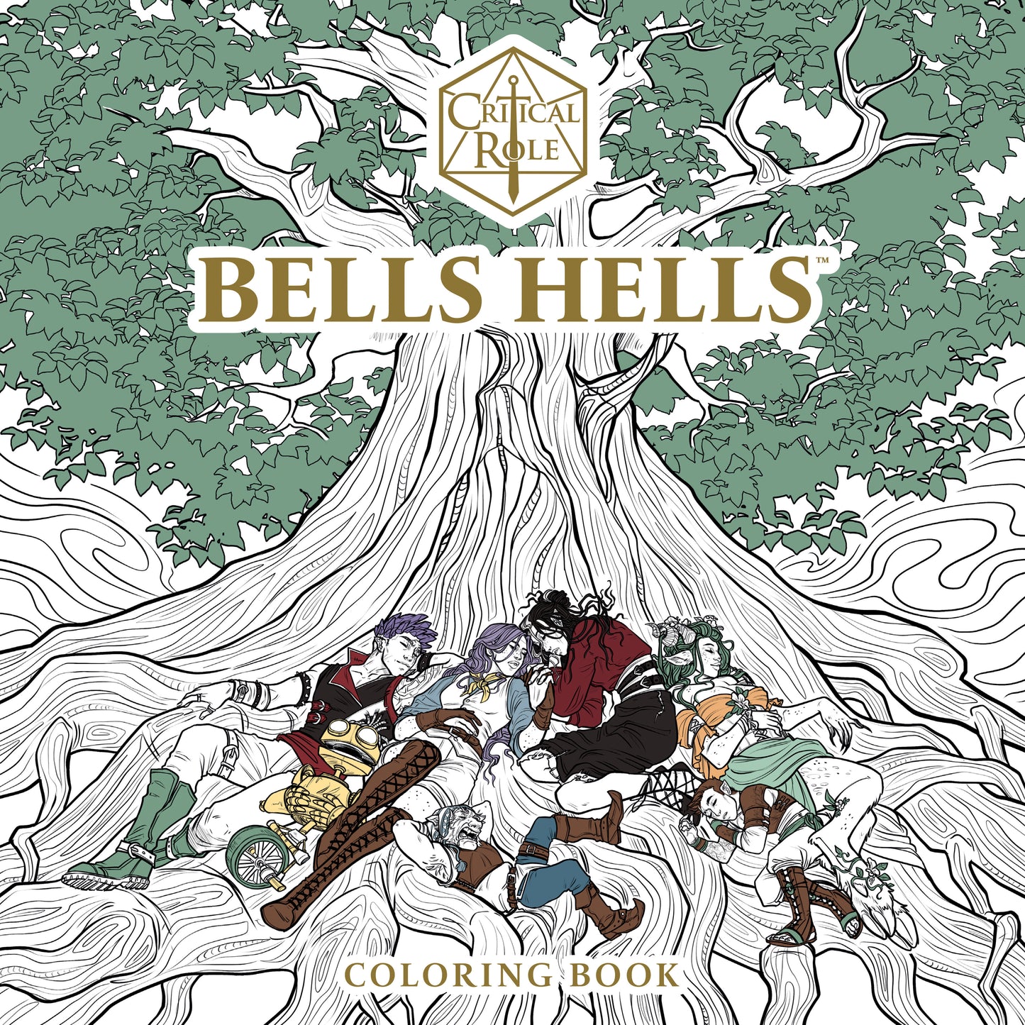 Critical Role Bells Hells Coloring Book (08/26/2025) Dark Horse