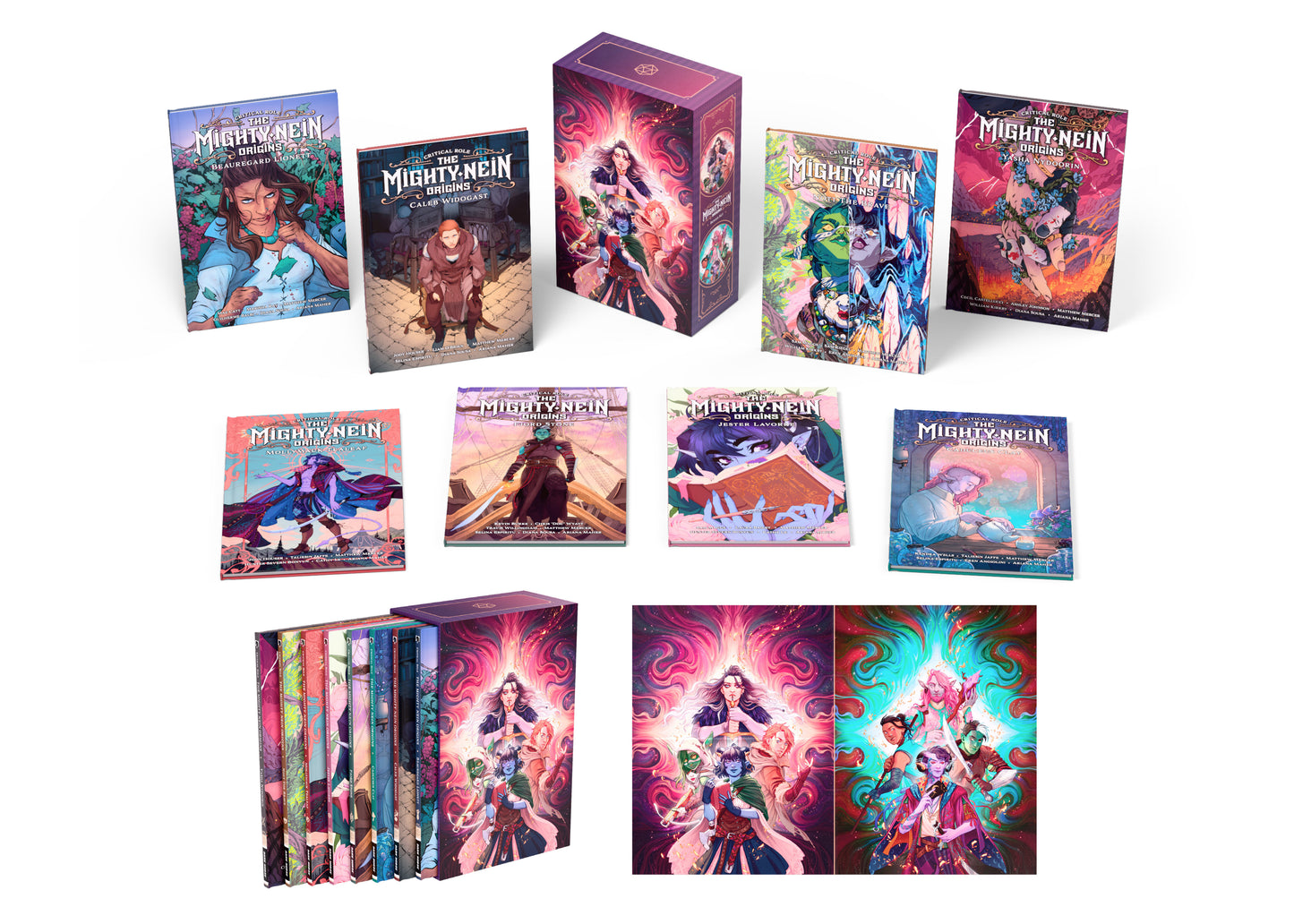 Critical Role The Mighty Nein Origins Boxed Set Hc (11/04/2025) Dark Horse Comics