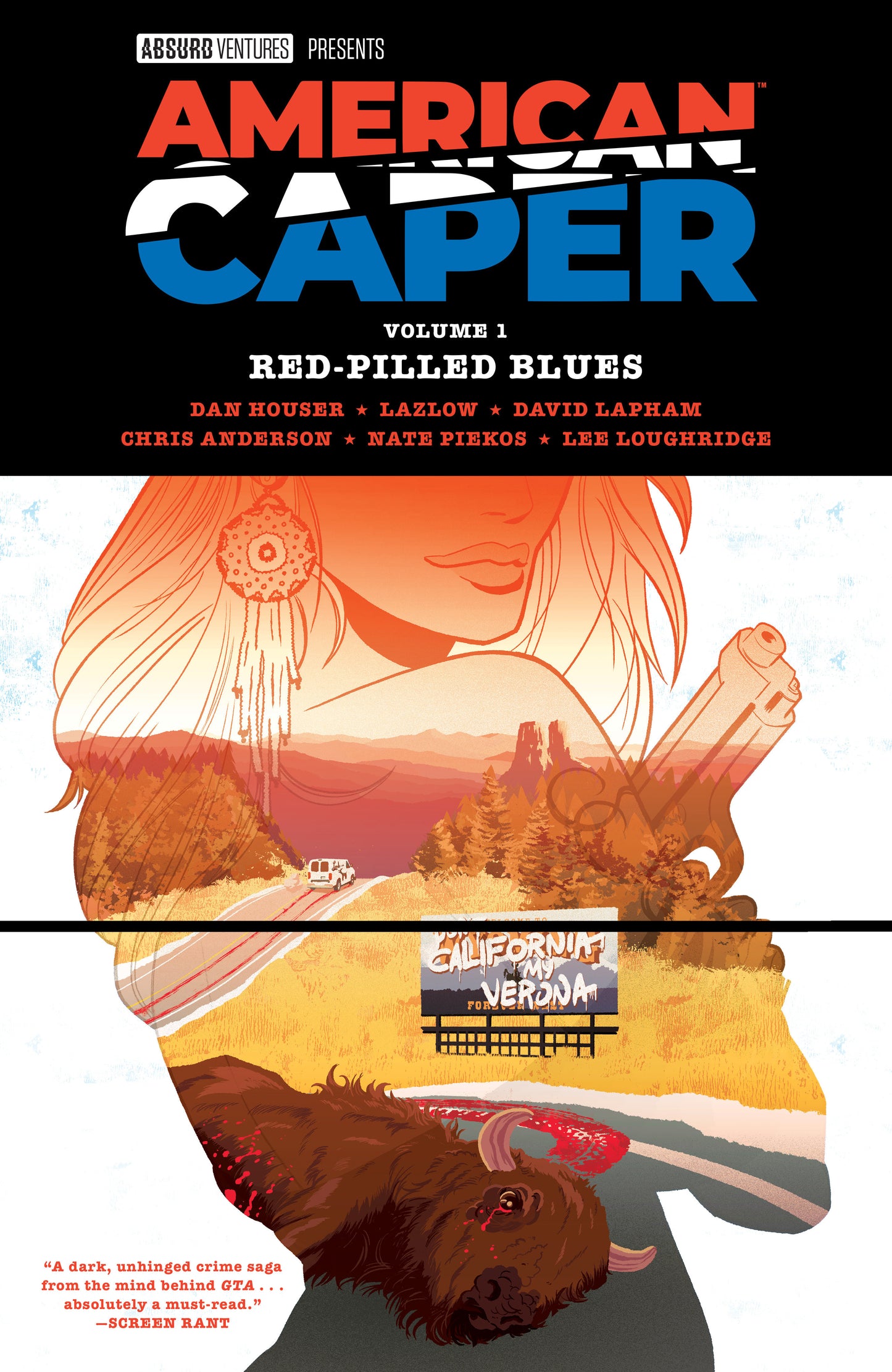 American Caper Volume 1: Red-Pilled Blues Tp (06/30/2026) Dark Horse Comics - Golden Apple Comics