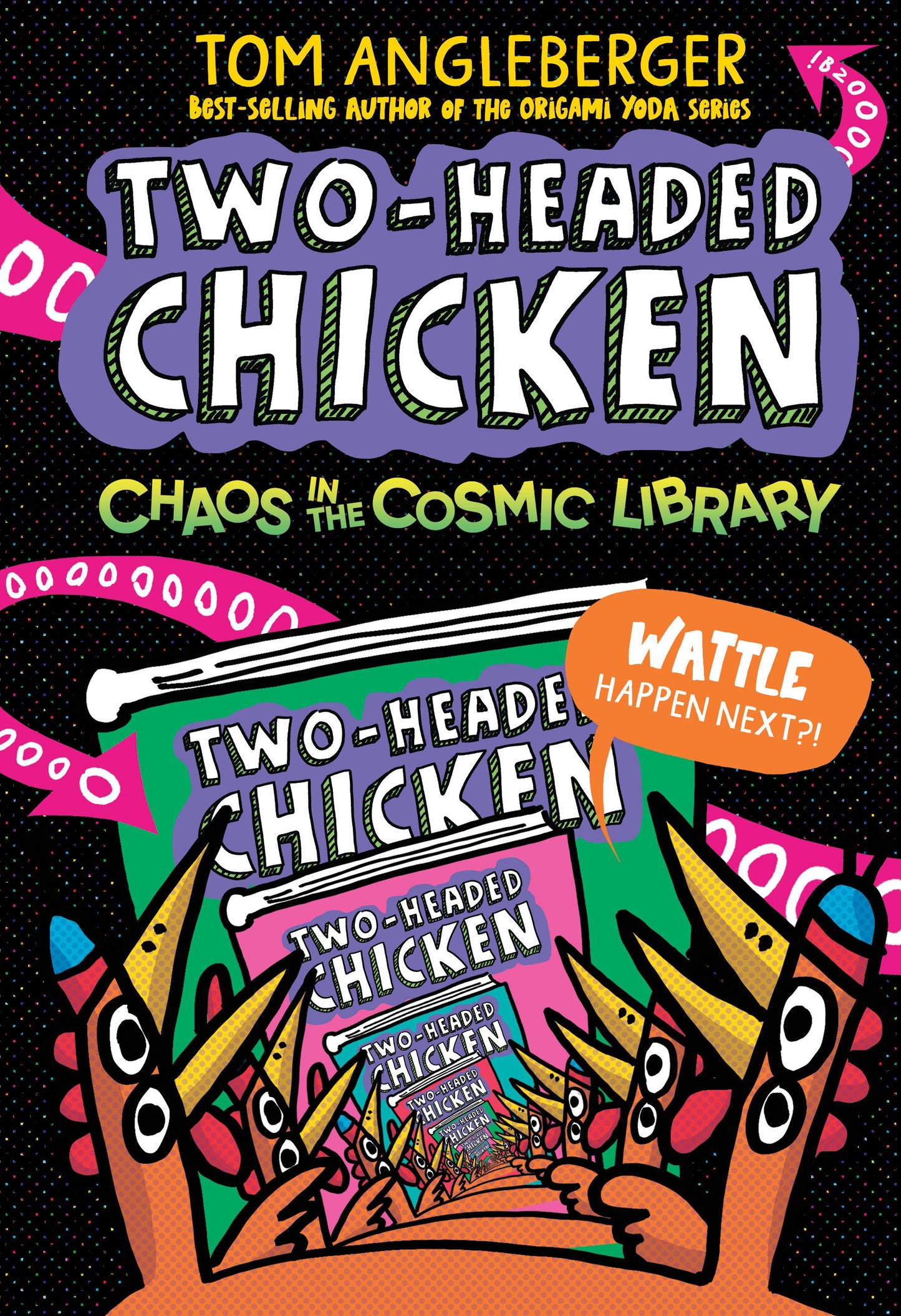 Two-Headed Chicken Chaos In The Cosmic Library Hc (09/23/2025) Candlewick Press