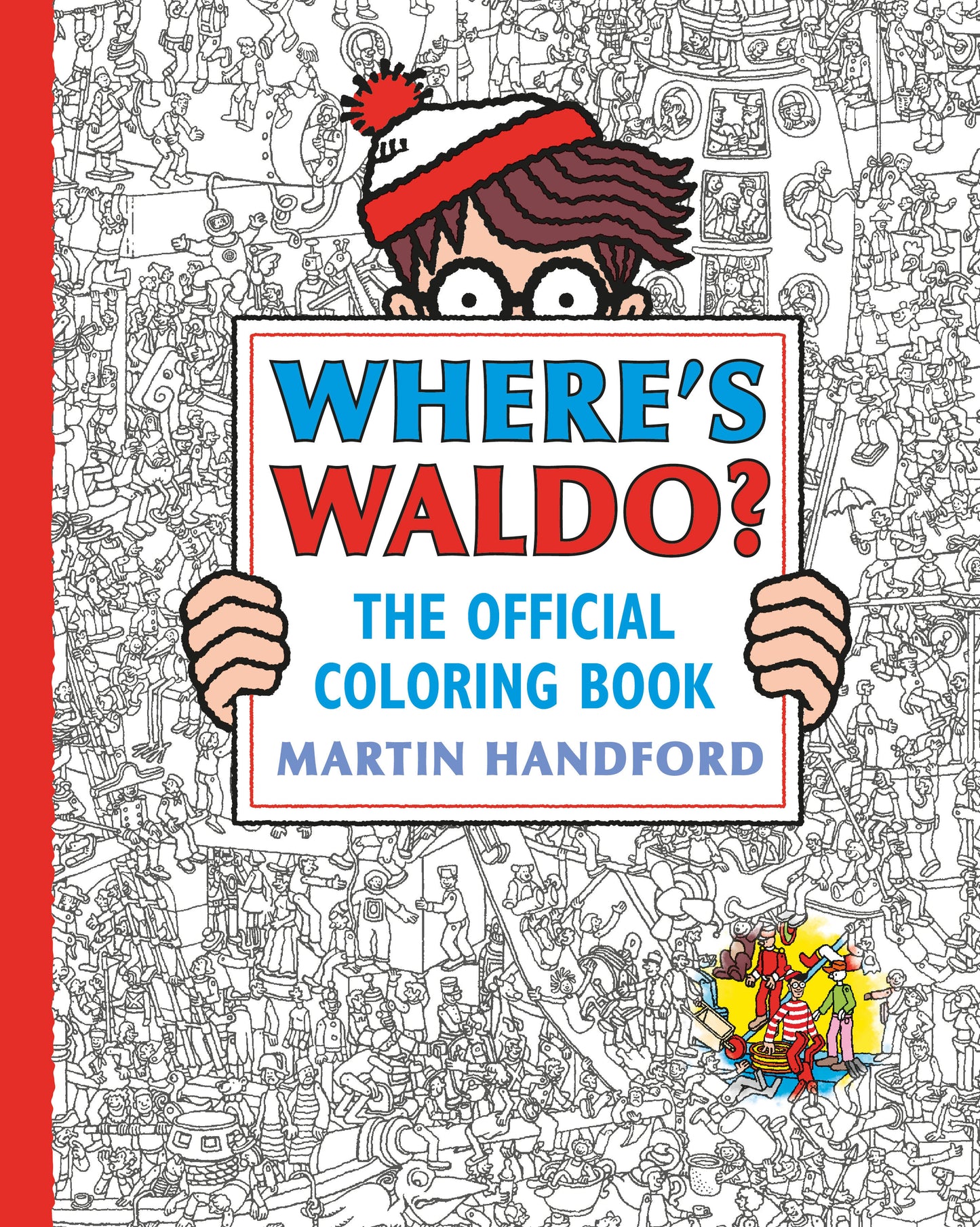 Where'S Waldo? The Official Coloring Book Tp (11/11/2025) Candlewick Press - Golden Apple Comics