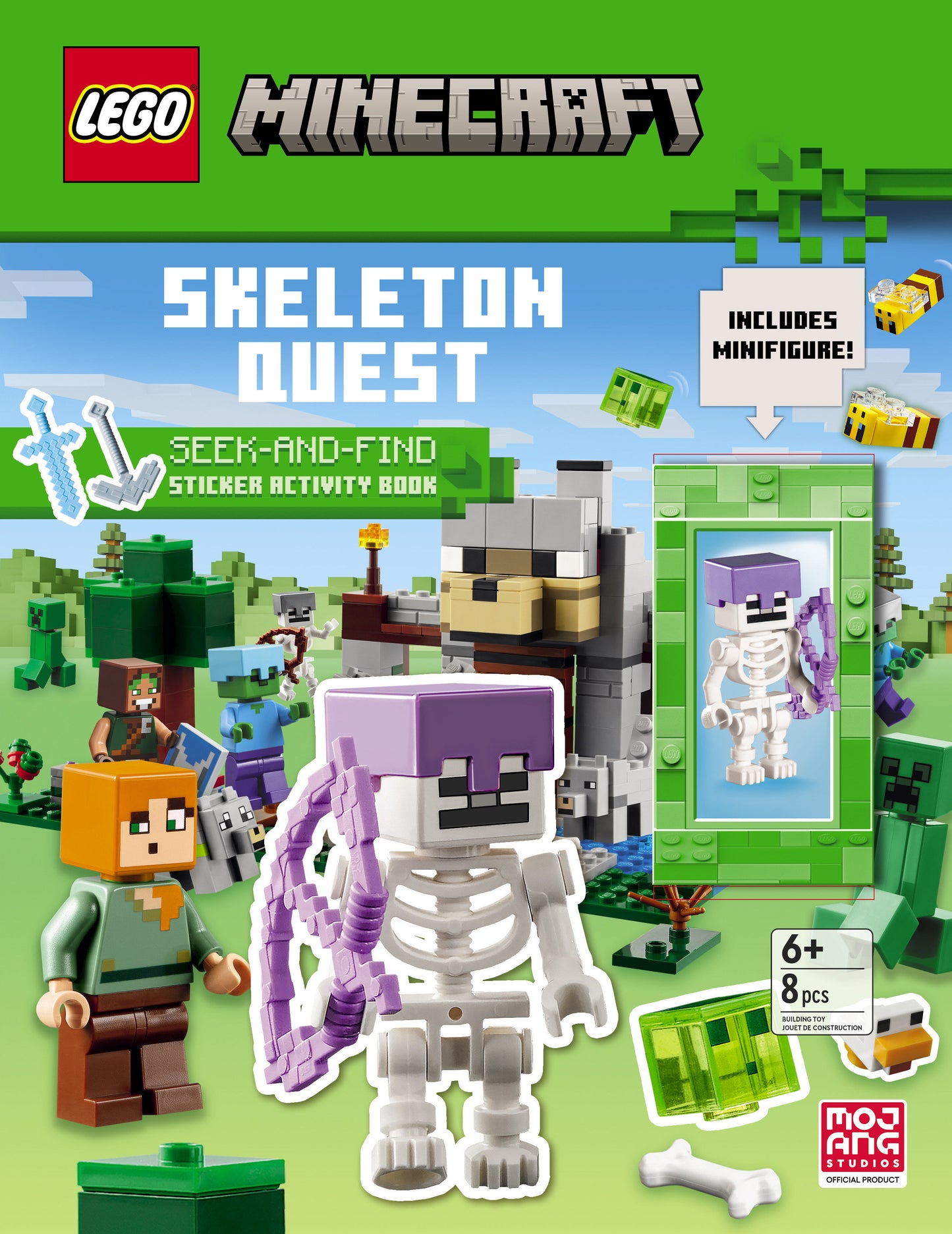 Skeleton Quest (Lego Minecraft) Tp (09/02/2025) Random House Children'S Books