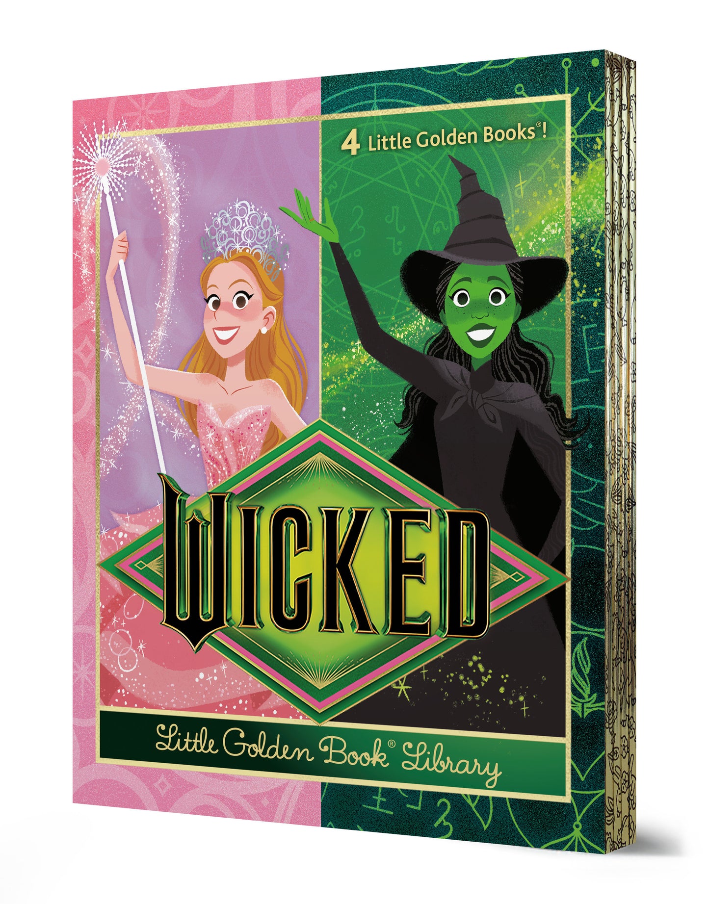 Wicked Little Golden Book Boxed Set (Universal Pictures Wicked) Hc (11/04/2025) Random House Children'S Books