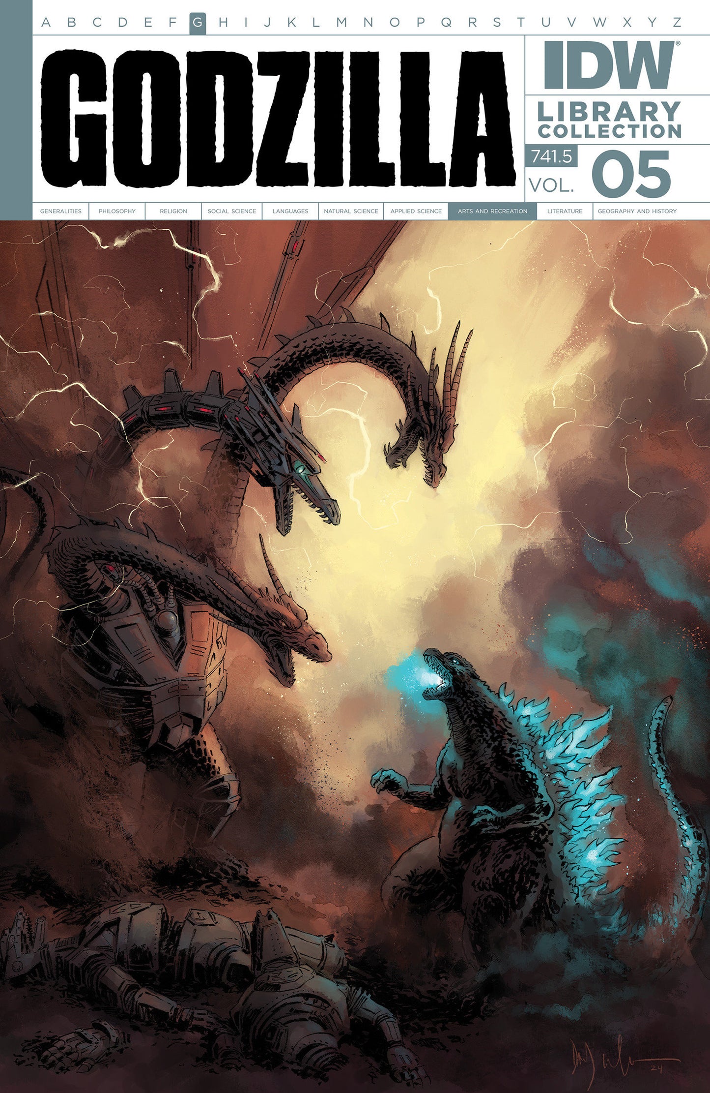 Godzilla Library Collection Vol. 5 Tp (11/18/2025) Idw Publishing
