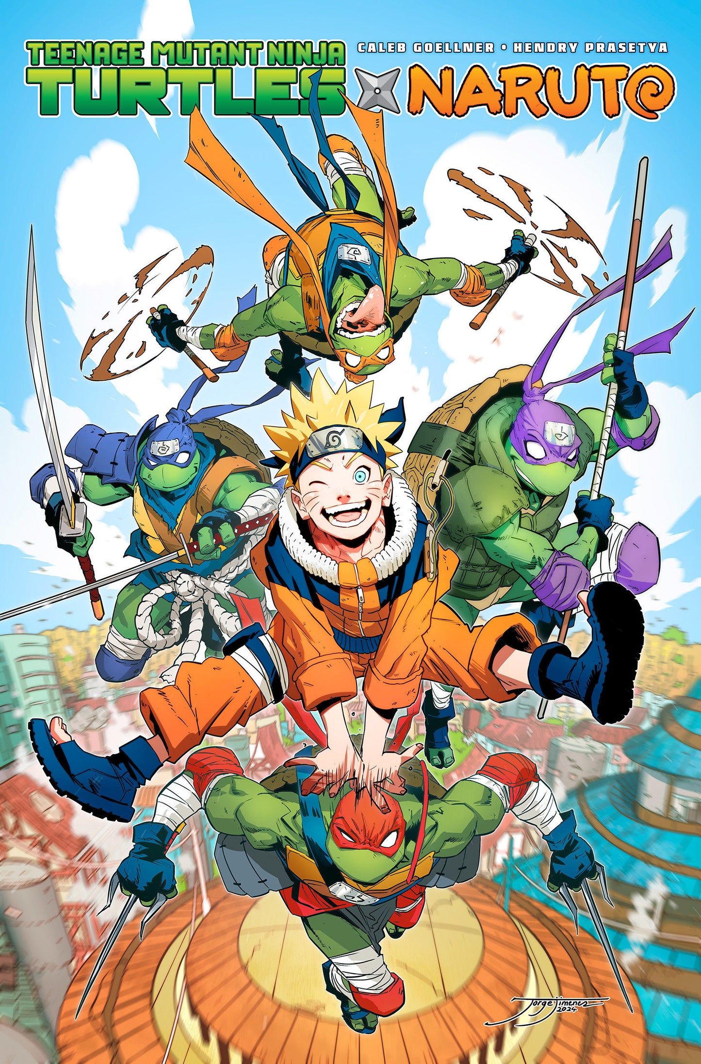 Teenage Mutant Ninja Turtles X Naruto Tp (10/07/2025) Idw