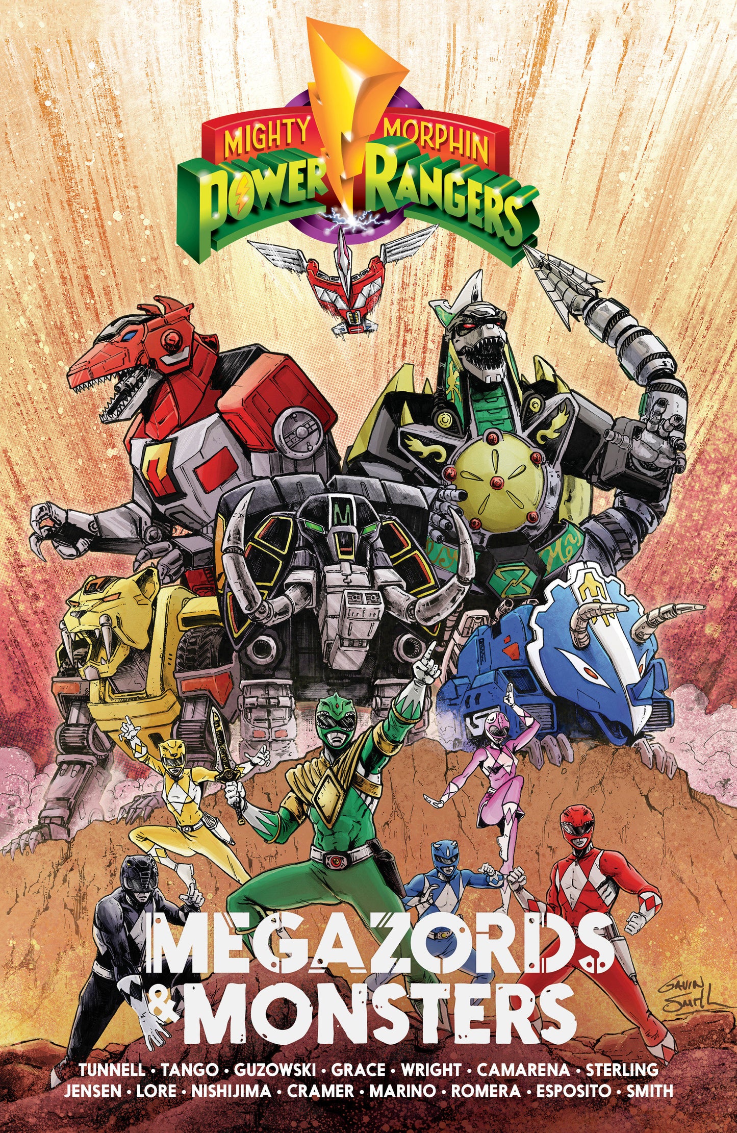 Mighty Morphin Power Rangers: Megazords & Monsters Tp (06/23/2026) Boom Entertainment - Golden Apple Comics