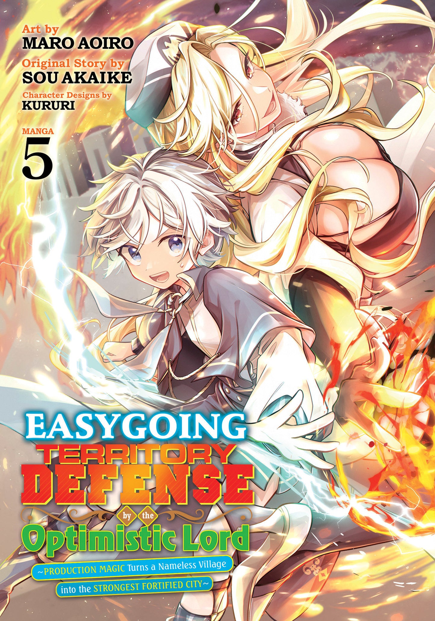 Easygoing Territory Defense By The Optimistic Lord Production Magic Turns A Nameless Village Into The Strongest Fortified City Manga Vol. 5 Tp (07/01/2025) Seven Seas
