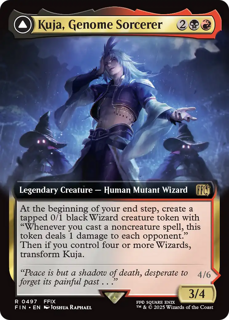 Kuja, Genome Sorcerer (Extended Art) (FIN-497) - FINAL FANTASY: (Extended Art) Foil - Golden Apple Comics