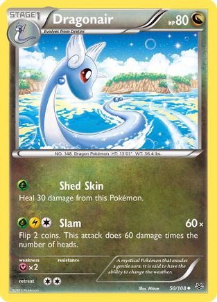 Dragonair 050/108 - XY Roaring Skies Reverse Holofoil