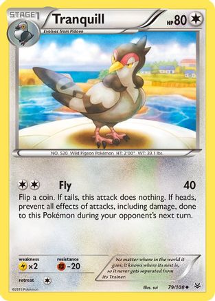 Tranquill 079/108 - XY Roaring Skies