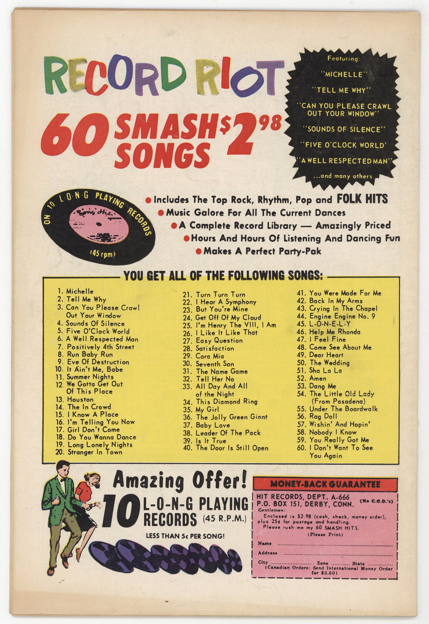 Life With Archie 51 Archie 1966 VG FN Betty Veronica Jughead Secret Agents Man From Uncle