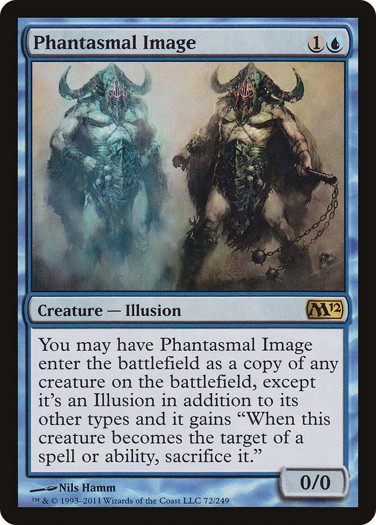 Phantasmal Image (M12-072) - Magic 2012 Foil