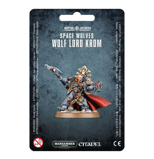 Warhammer 40K:  Space Wolves - Wolf Lord Krom