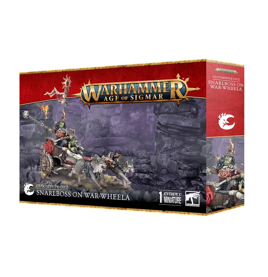 Warhammer: Gloomspite Gitz - Snarlboss on War-Wheela - Golden Apple Comics