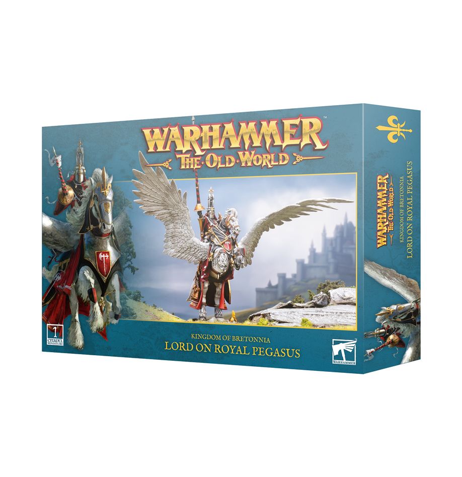 Warhammer: The Old World - Kingdom of Bretonnia - Lord on Royal Pegasus - Golden Apple Comics