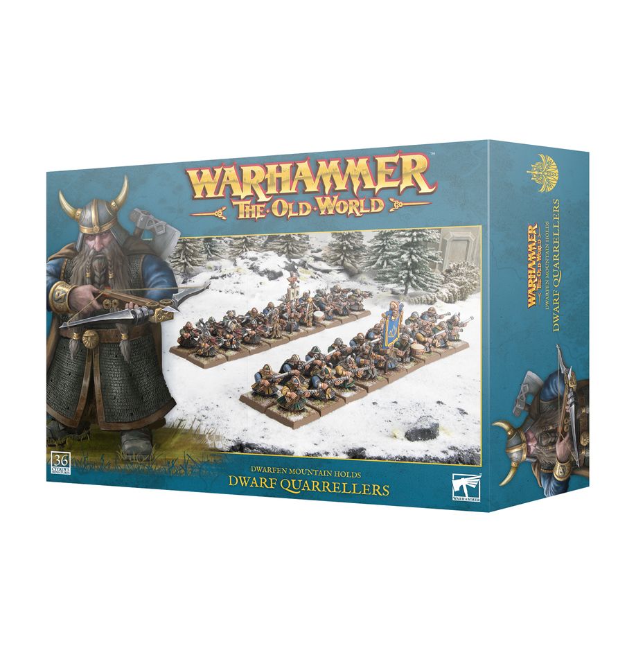 Warhammer: The Old World - Dwarfen Mountain Holds - Dwarf Quarrellers - Golden Apple Comics