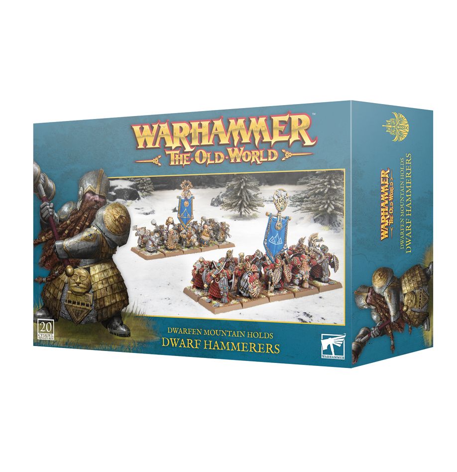Warhammer: The Old World - Dwarfen Mountain Holds - Dwarf Hammerers - Golden Apple Comics