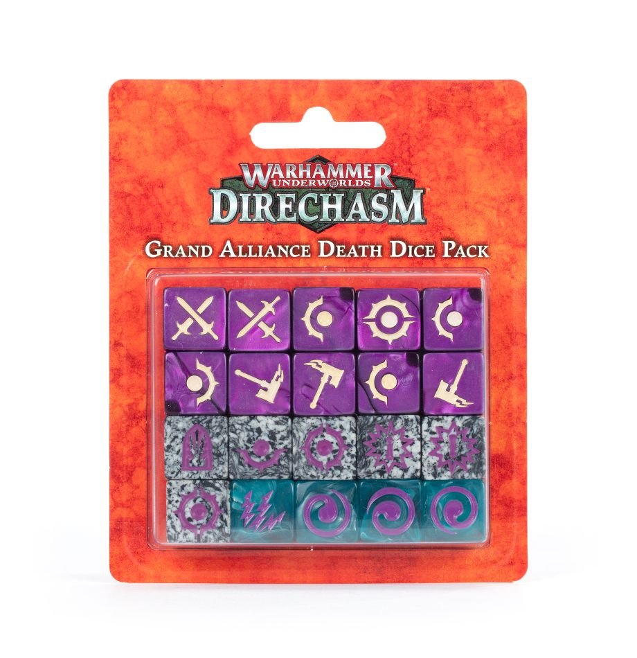 Warhammer Underworlds: Direchasm – Grand Alliance Death Dice Pack - Golden Apple Comics