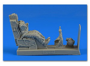 Aerobonus 320118 1/32 USAF F16 Fighter Pilot w/Ejection Seat