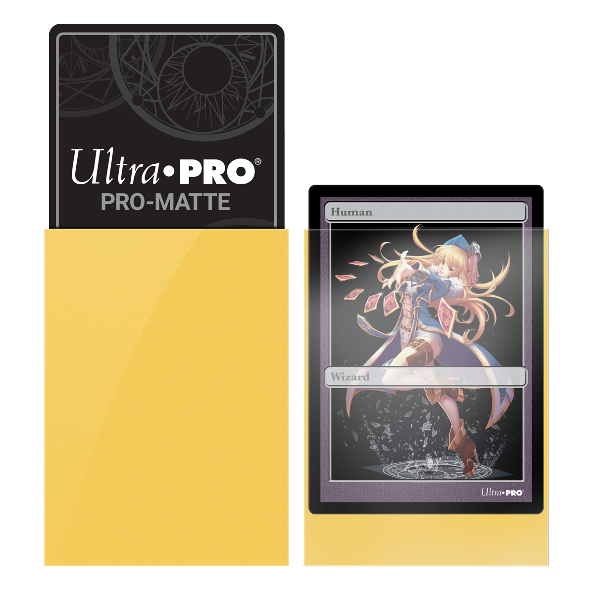 Ultra PRO: Small 60ct Sleeves - PRO-Matte (Yellow)