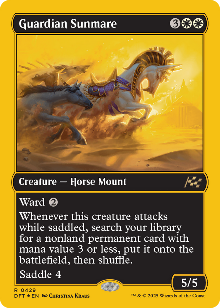 Guardian Sunmare (DFT-429) - Aetherdrift Foil
