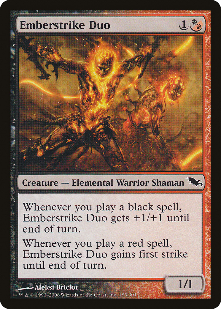 Emberstrike Duo (SHM-185) - Shadowmoor