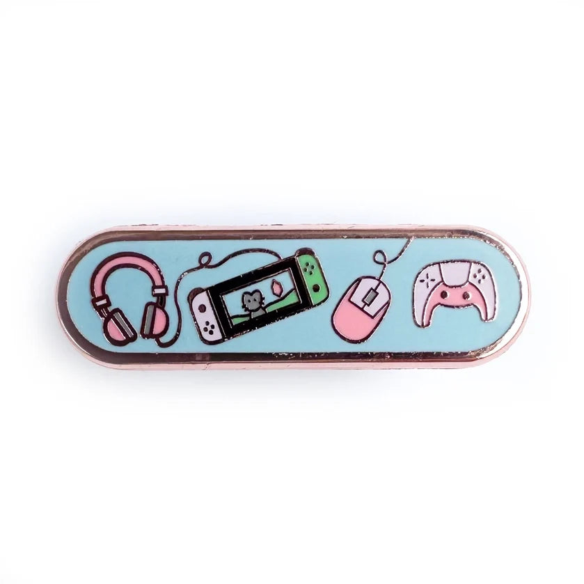 Pride Pals Personality Enamel Pin - Gamer