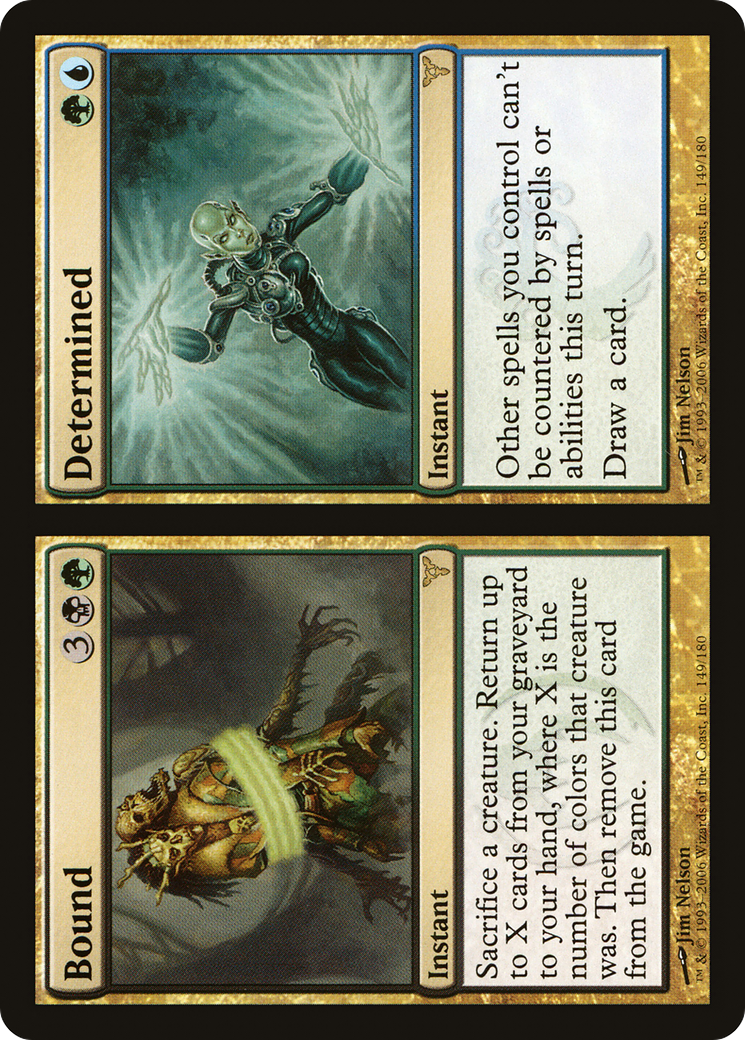 Bound // Determined (DIS-149) - Dissension Foil