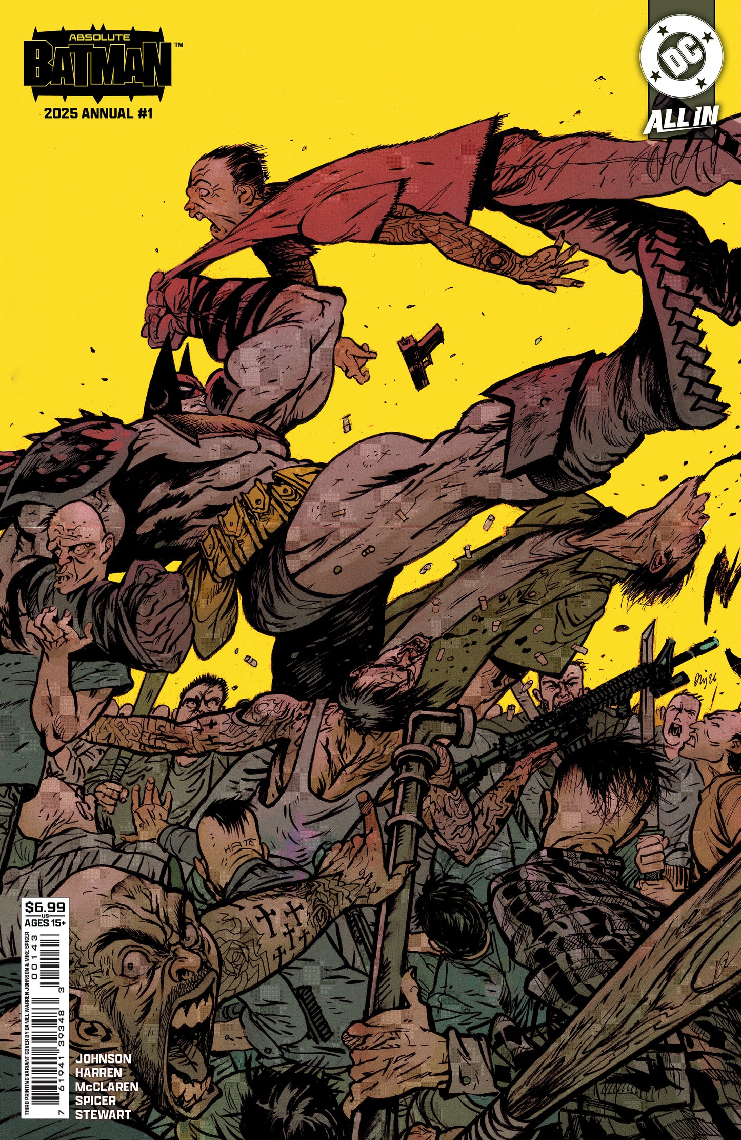 Absolute Batman 2025 Annual #1 (One Shot) 3rd Print C Daniel Warren Johnson Variant (04/15/2026) Dc - Golden Apple Comics