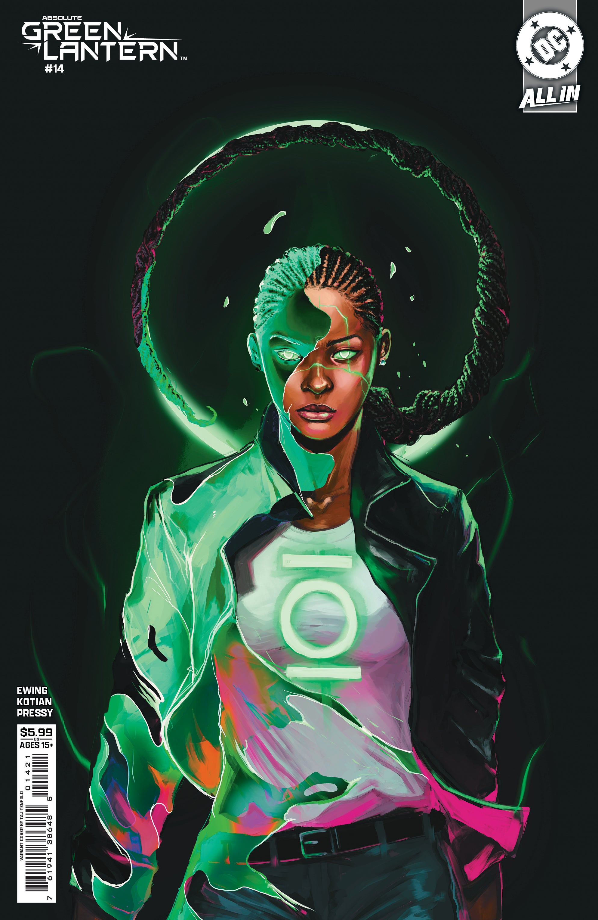 Absolute Green Lantern #14 B Taj Tenfold Variant (05/06/2026) Dc