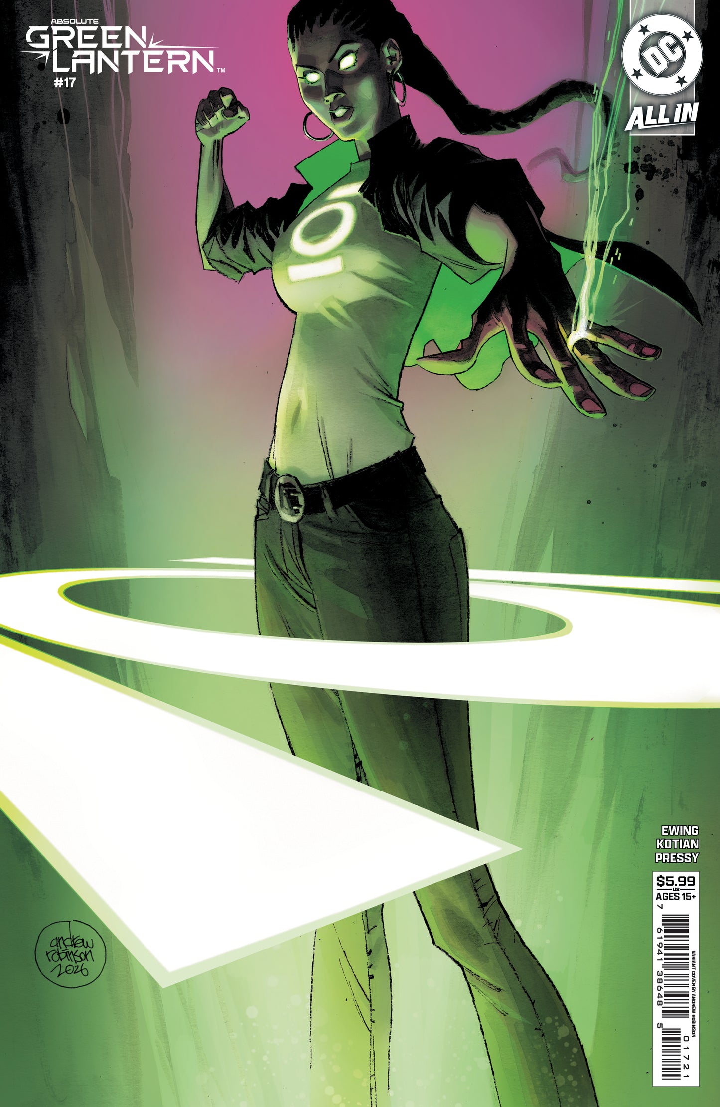 Absolute Green Lantern #17 B Andrew Robinson Variant (08/05/2026) Dc